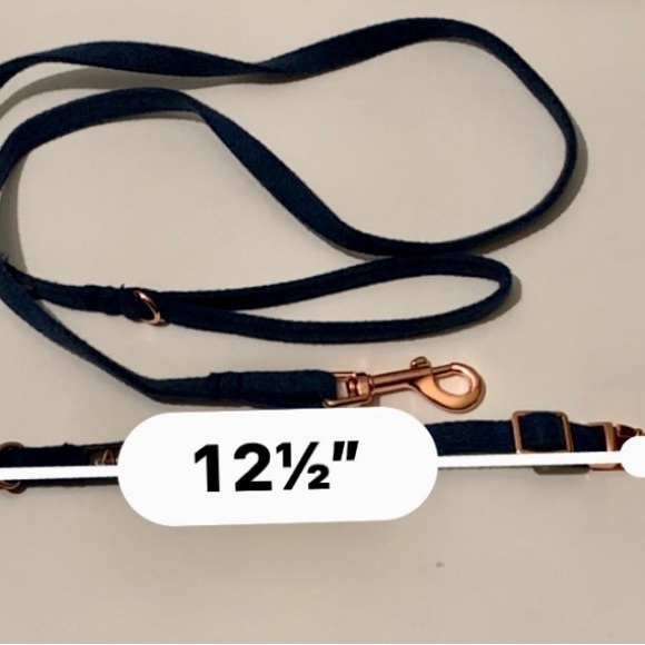 🐾 ARING PET Velvet Dog Collar and Leash Set, Soft Dog Collar and Leash🐾#ARIN - Picture 13 of 14